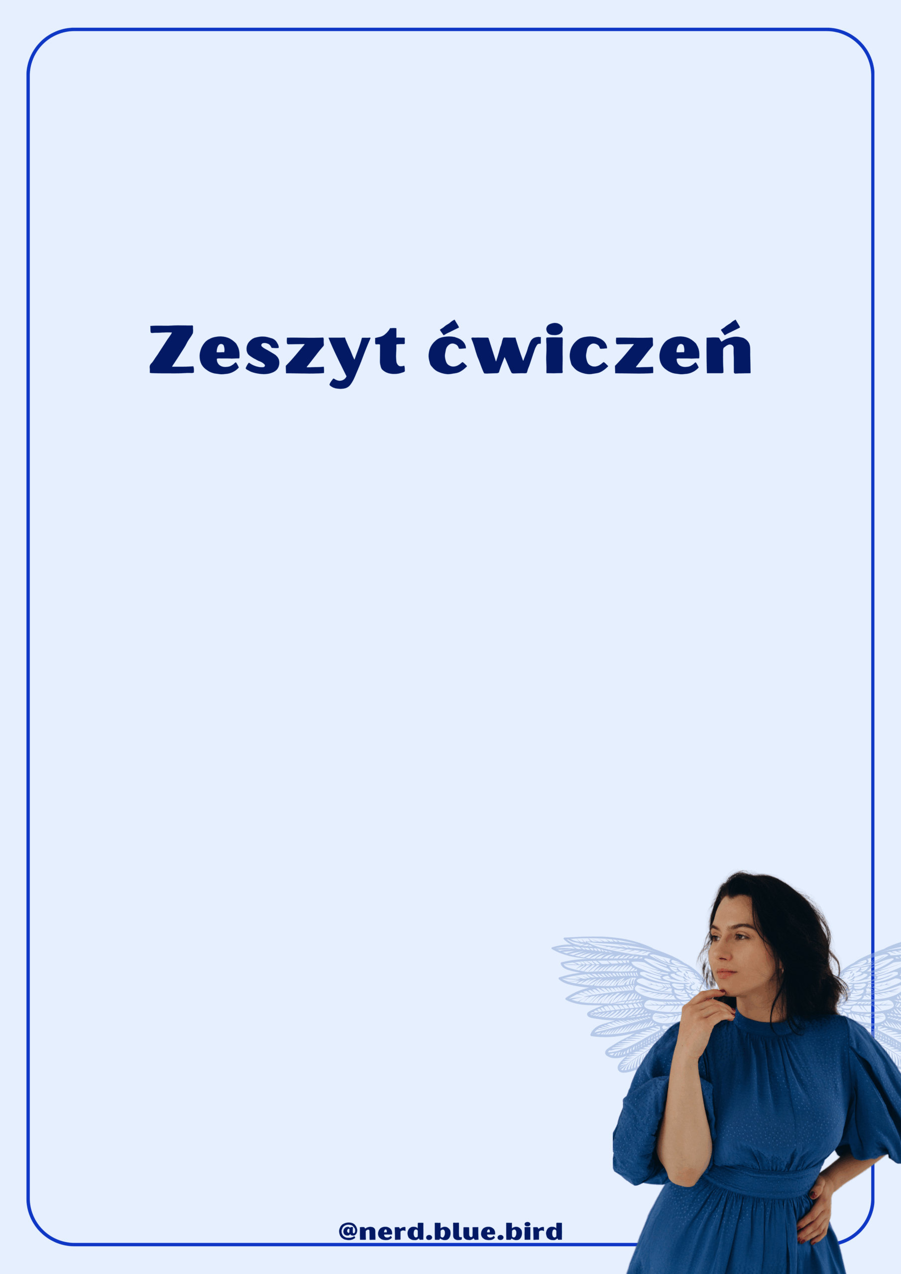 Skan zeszytu ćwiczeń - autor Oliwia Łukawska