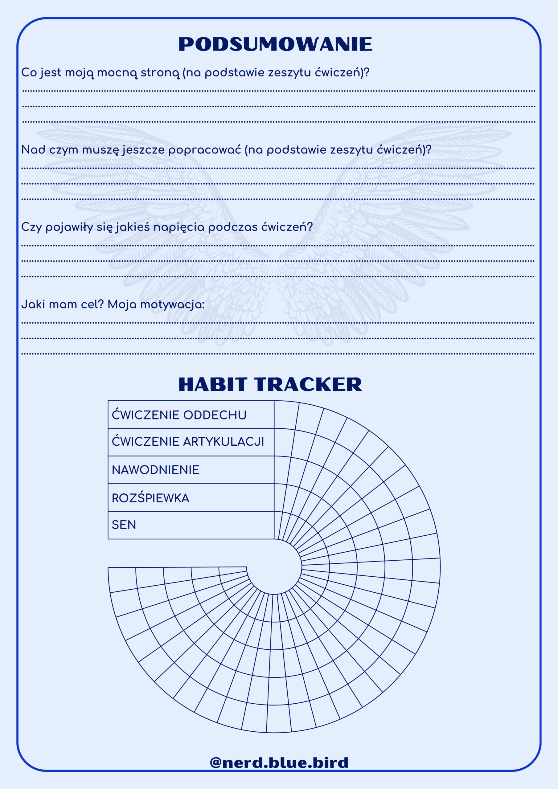 Skan zeszytu ćwiczeń - autor Oliwia Łukawska