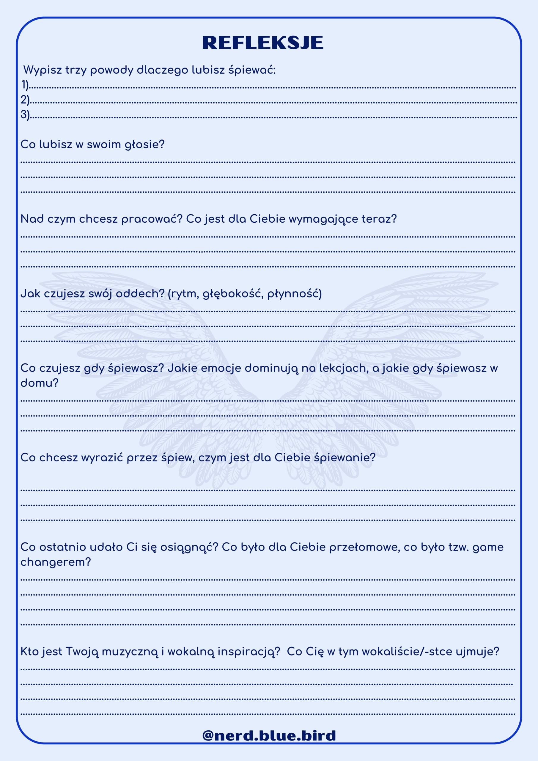 Skan zeszytu ćwiczeń - autor Oliwia Łukawska